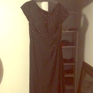 Black formal dress